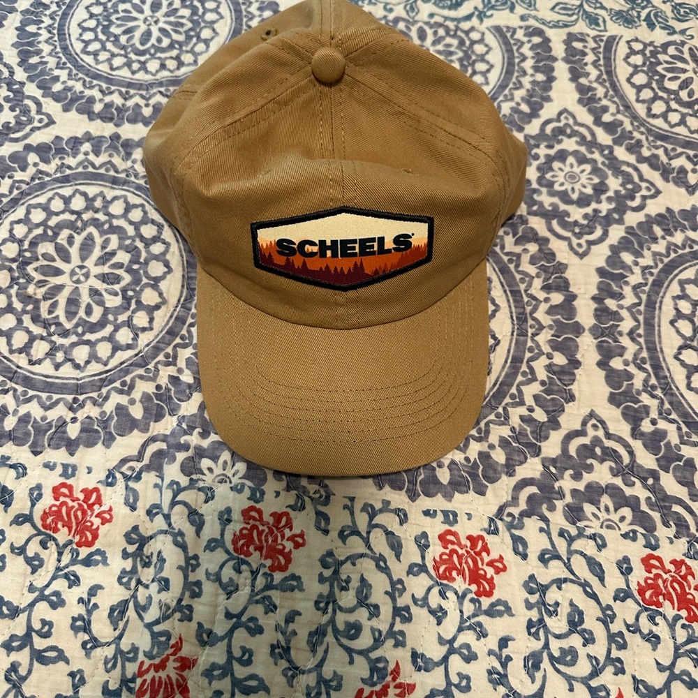 Scheels Tan Baseball Cap
